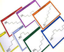 Escadinha das notas - Harmonia Jogos Pedagógicos Musicais